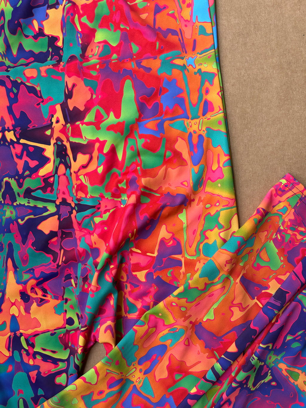 Rainbow Splashes catsuit