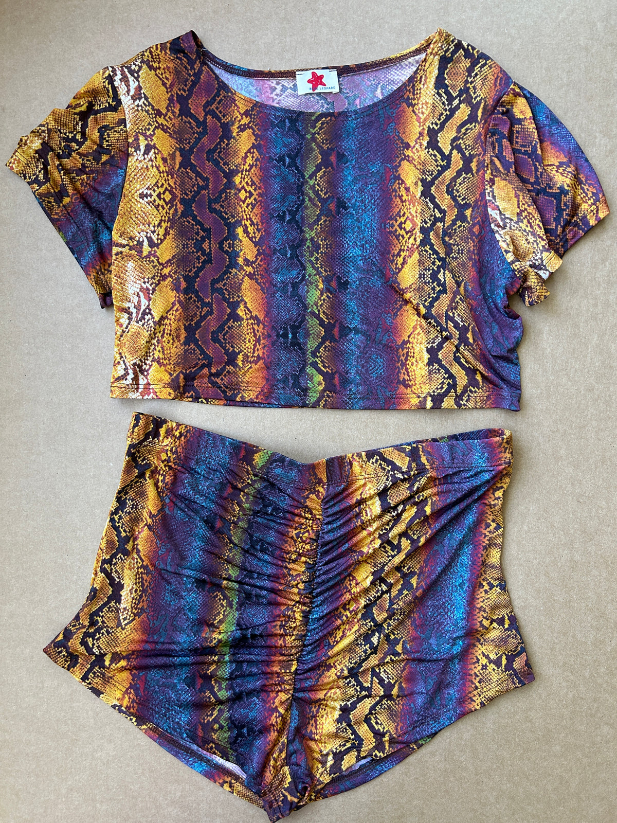 Gold Snakeskin Set