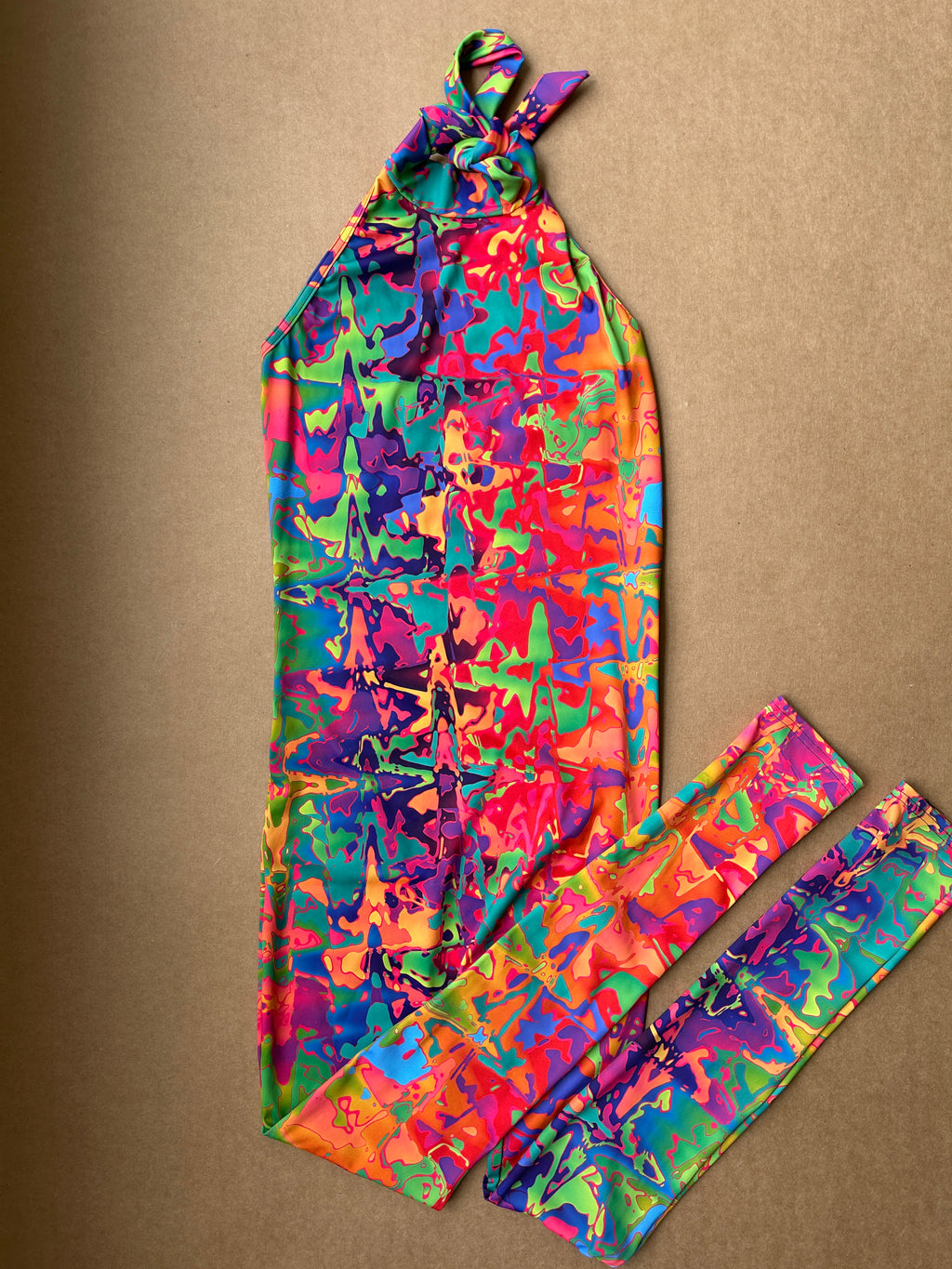 Rainbow Splashes catsuit