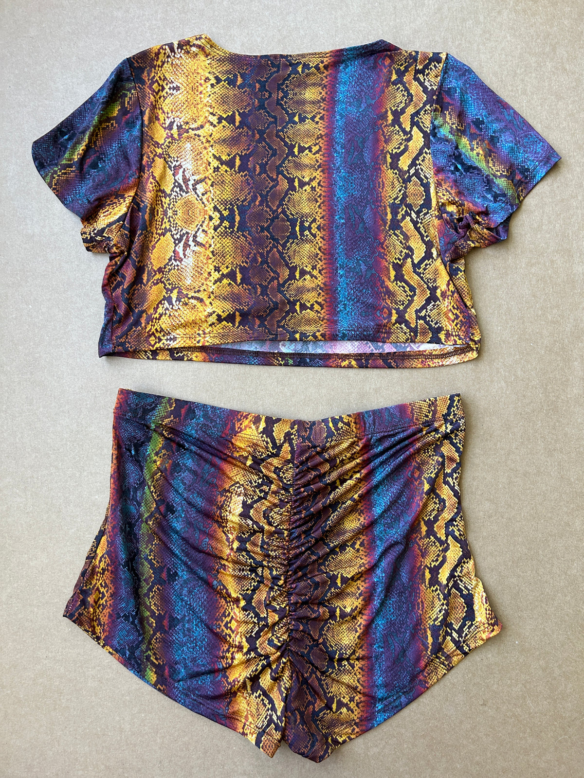 Gold Snakeskin Set