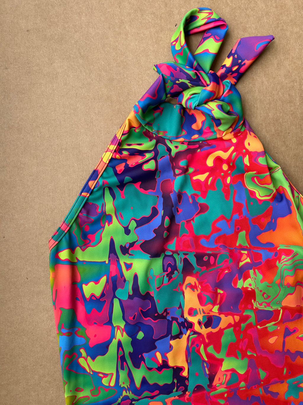 Rainbow Splashes catsuit