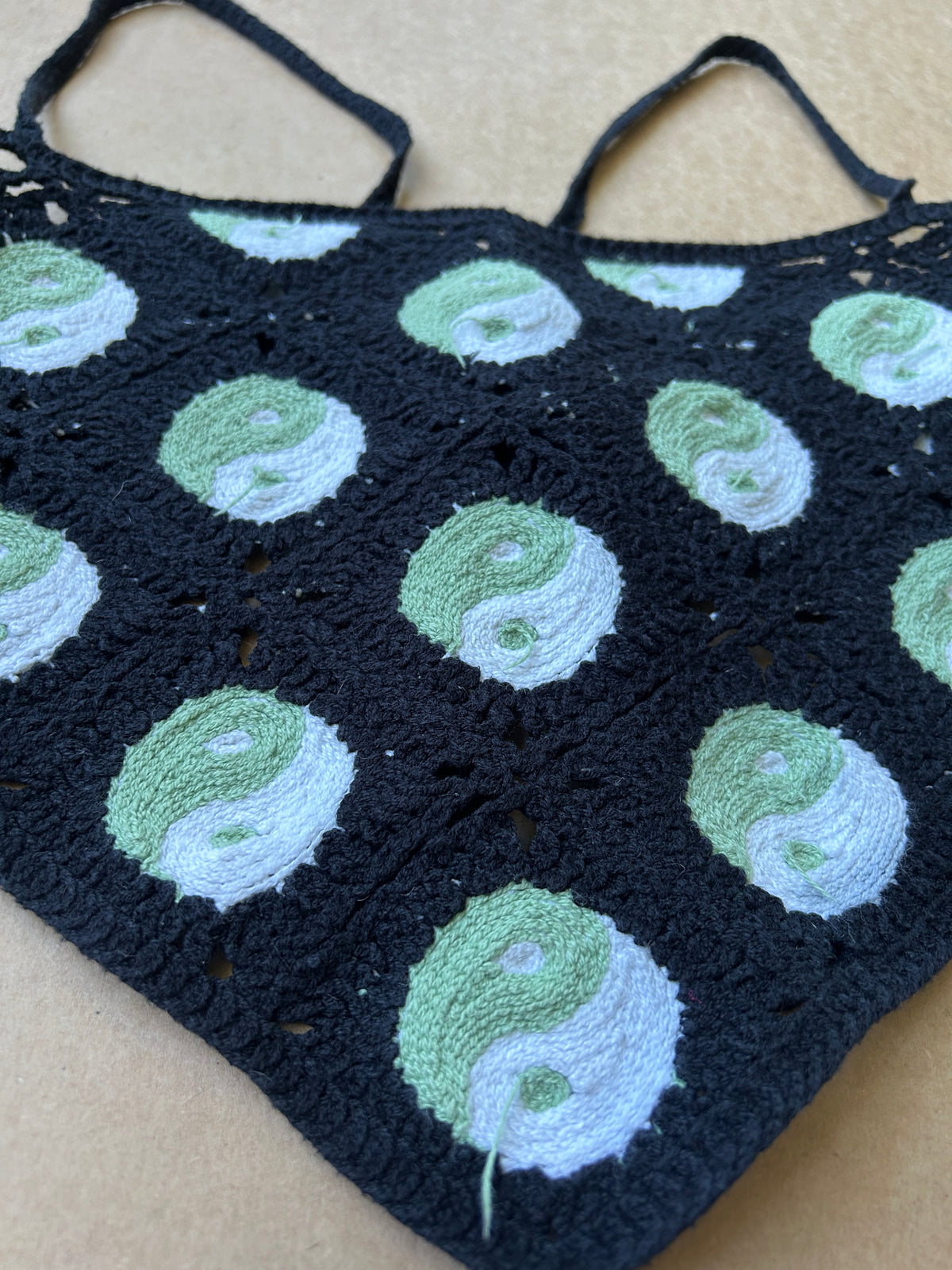 Yin Yang Crotched Top