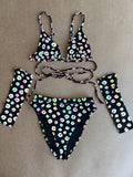 Dark Reflective Daisy Set