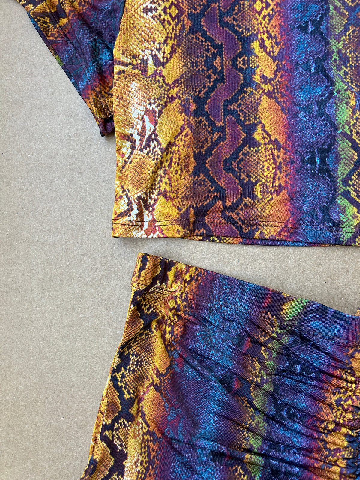 Gold Snakeskin Set