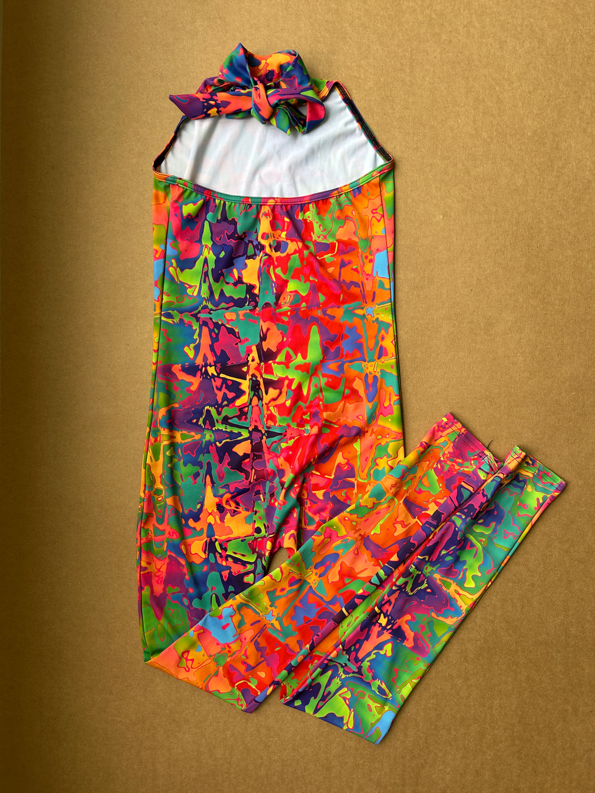 Rainbow Splashes catsuit