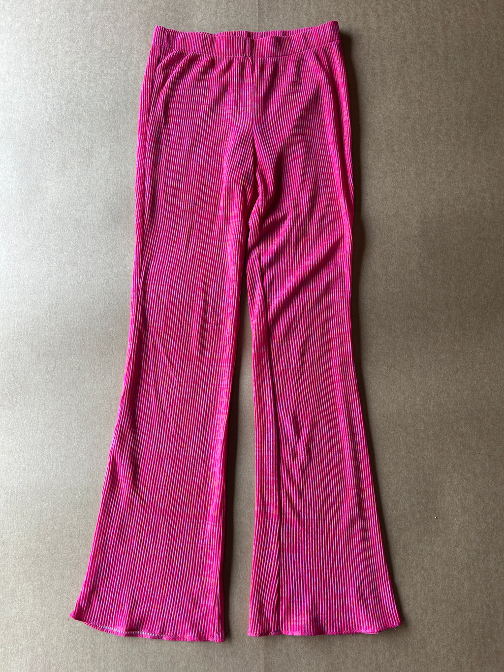 Bright Pink Flower Pants