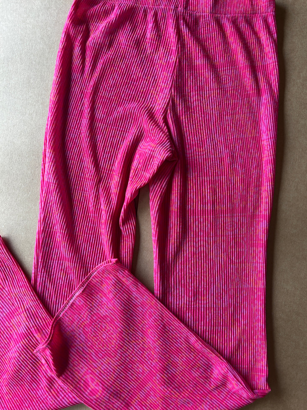 Bright Pink Flower Pants