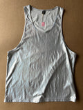 Silver Metallic Rave Tank