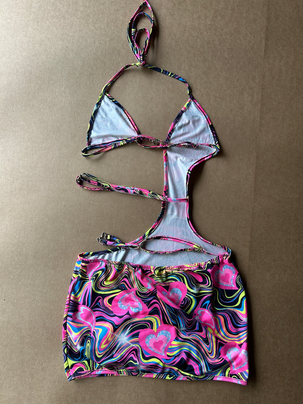 Psychedelic Swirl Monokini