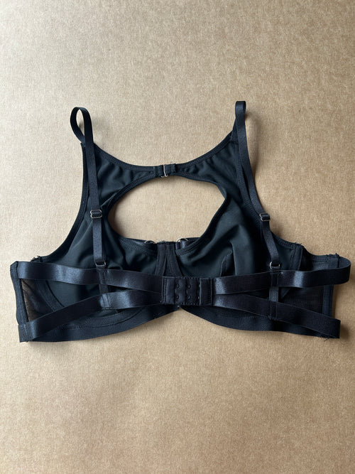 Black Strappy Bra