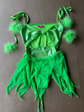 Green Fairy Body Suit & Skirt Set