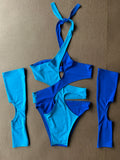Suspex Two-tone Halter Set