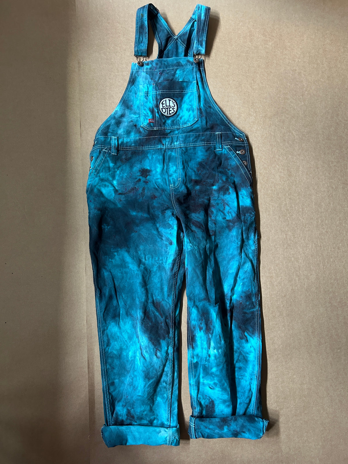 Elis Dyes Blue Overalls