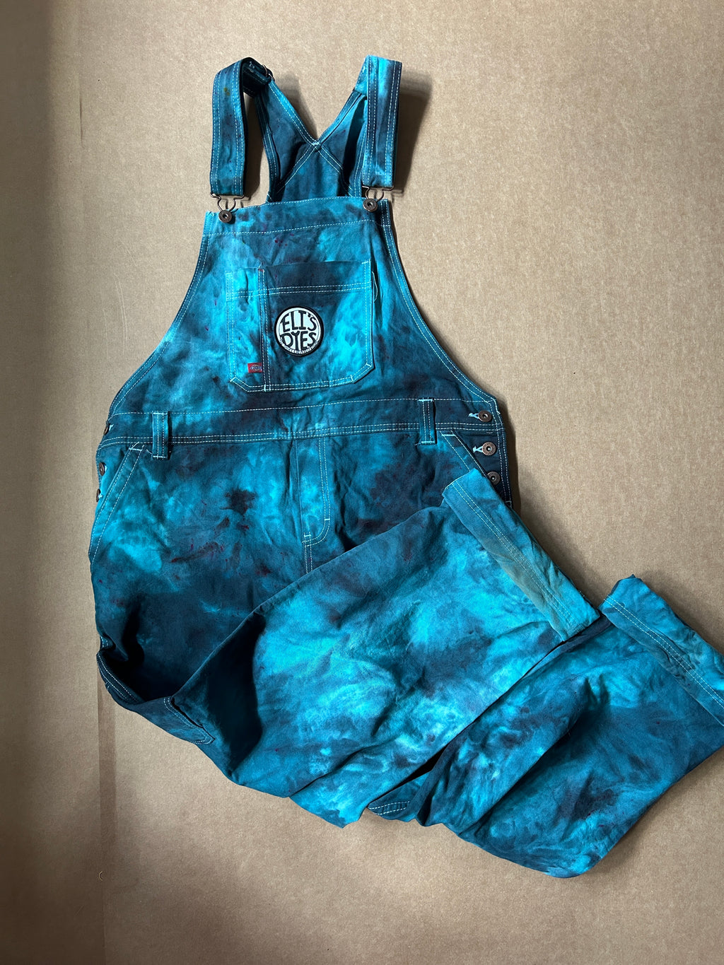 Elis Dyes Blue Overalls