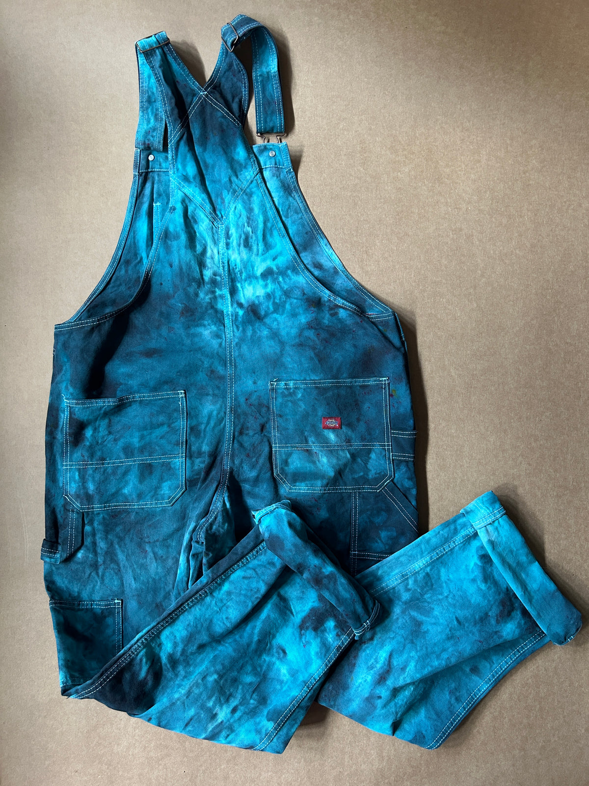 Elis Dyes Blue Overalls
