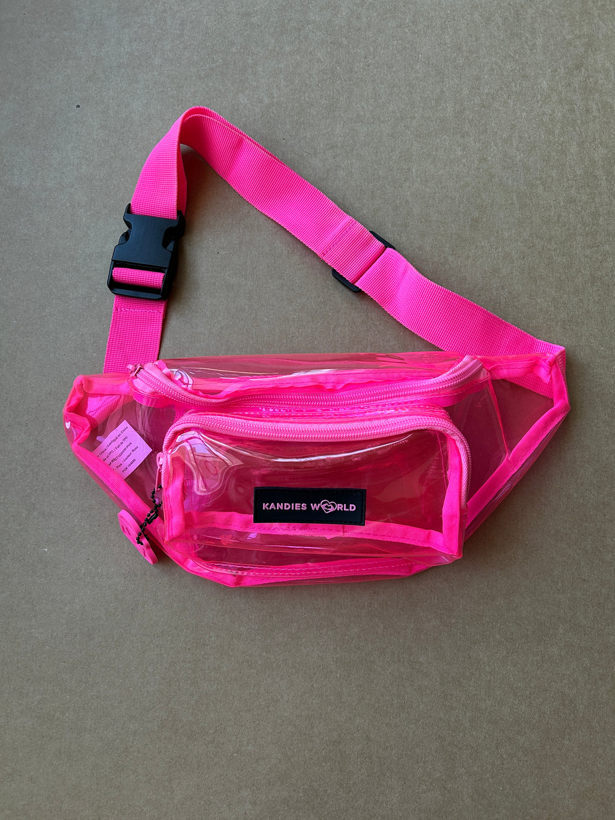Pink Clear Fanny
