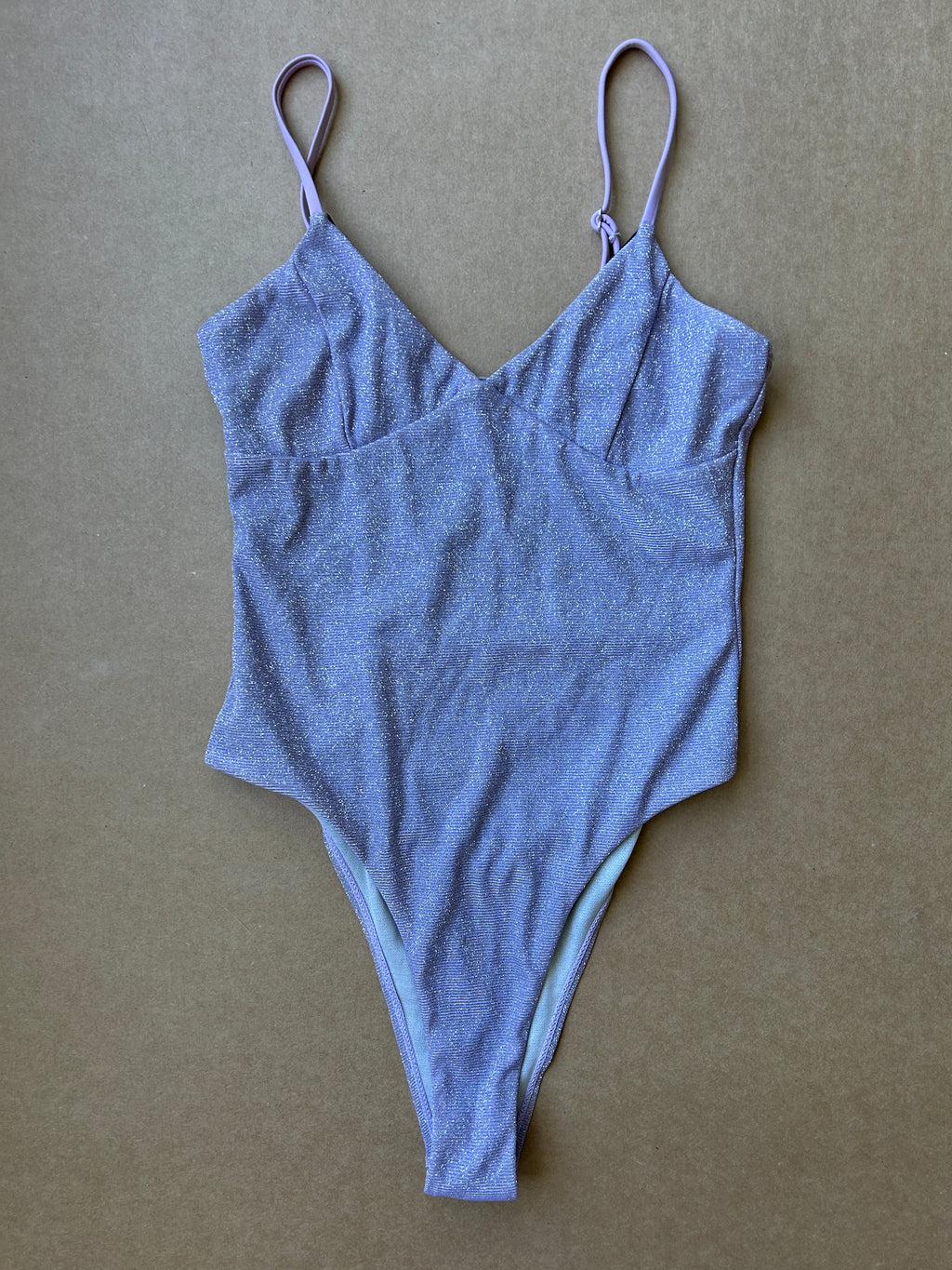 Purple Glitter Bodysuit