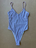 Purple Glitter Bodysuit