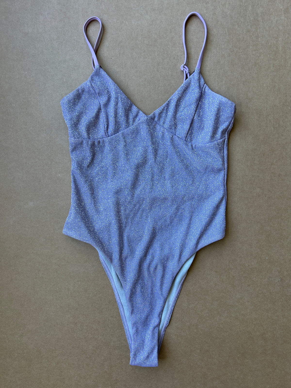 Purple Glitter Bodysuit