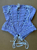 Lavender Lace-Up Corset